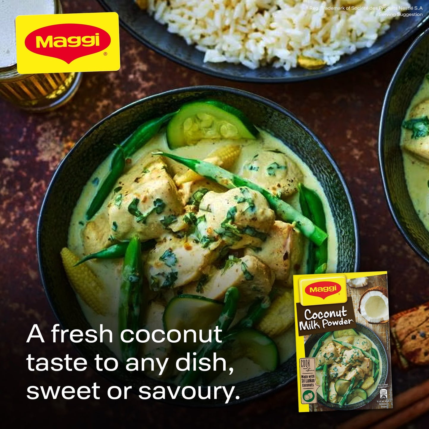 Maggi Coconut Milk Powder Mix 300g — image 3