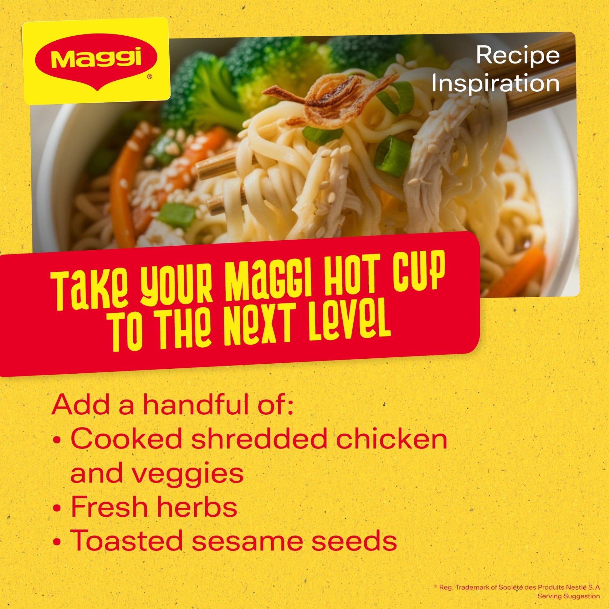 Maggi Hot Cup Chicken Noodles Pot 59.2g — image 4