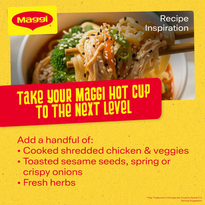 Maggi Hot Cup Noodles - Curry Flavour 59.2g — image 4