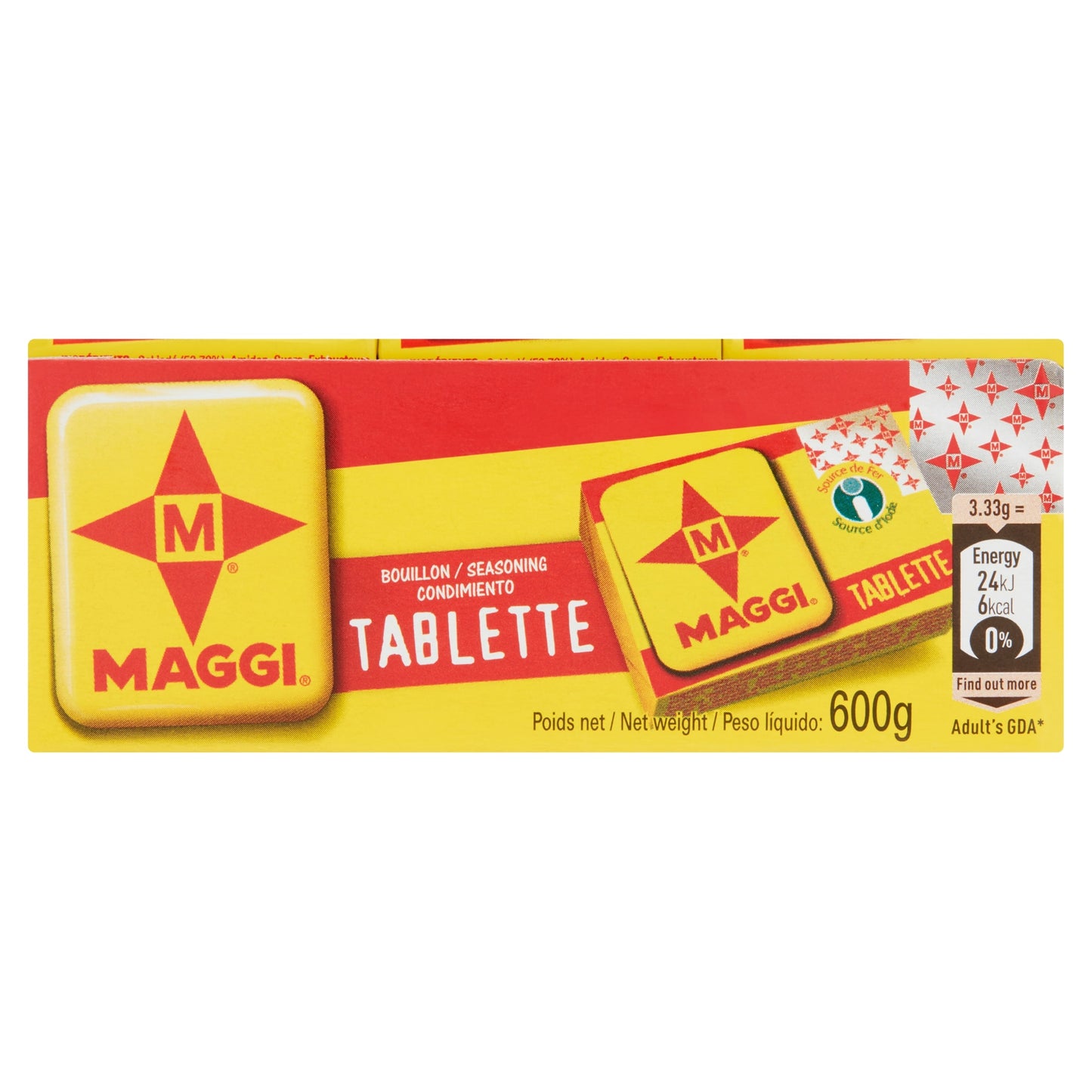 Maggi Seasoning Bouillon Tablets 60x10g 600g — image 1