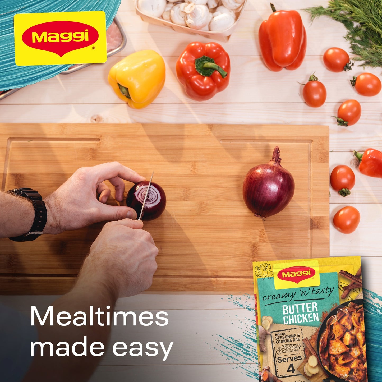 Maggi So Juicy Creamy Butter Chicken Recipe Mix 41g — image 3