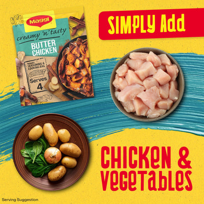 Maggi So Juicy Creamy Butter Chicken Recipe Mix 41g — image 4
