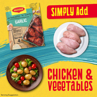 Maggi So Juicy Garlic Recipe Mix 30g — image 4