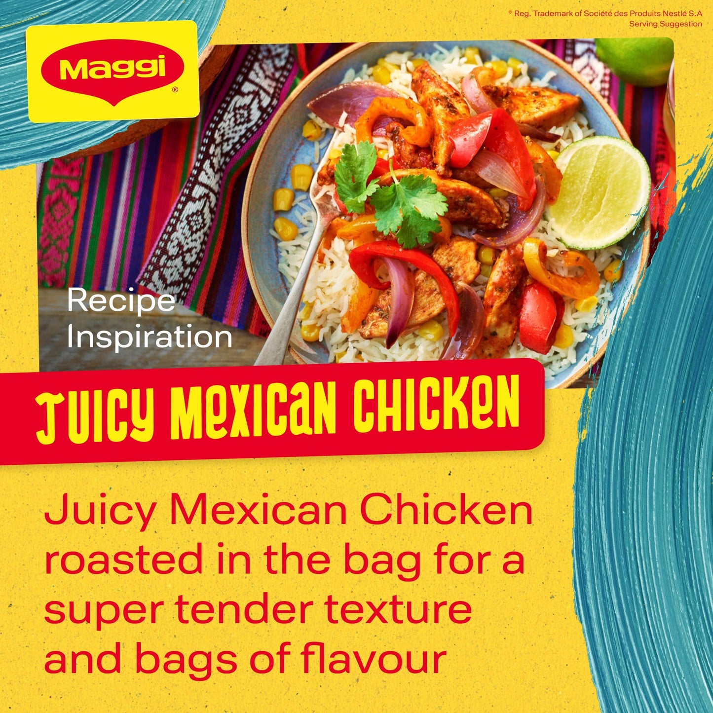 Maggi So Juicy Mexican Recipe Mix 38g — image 4