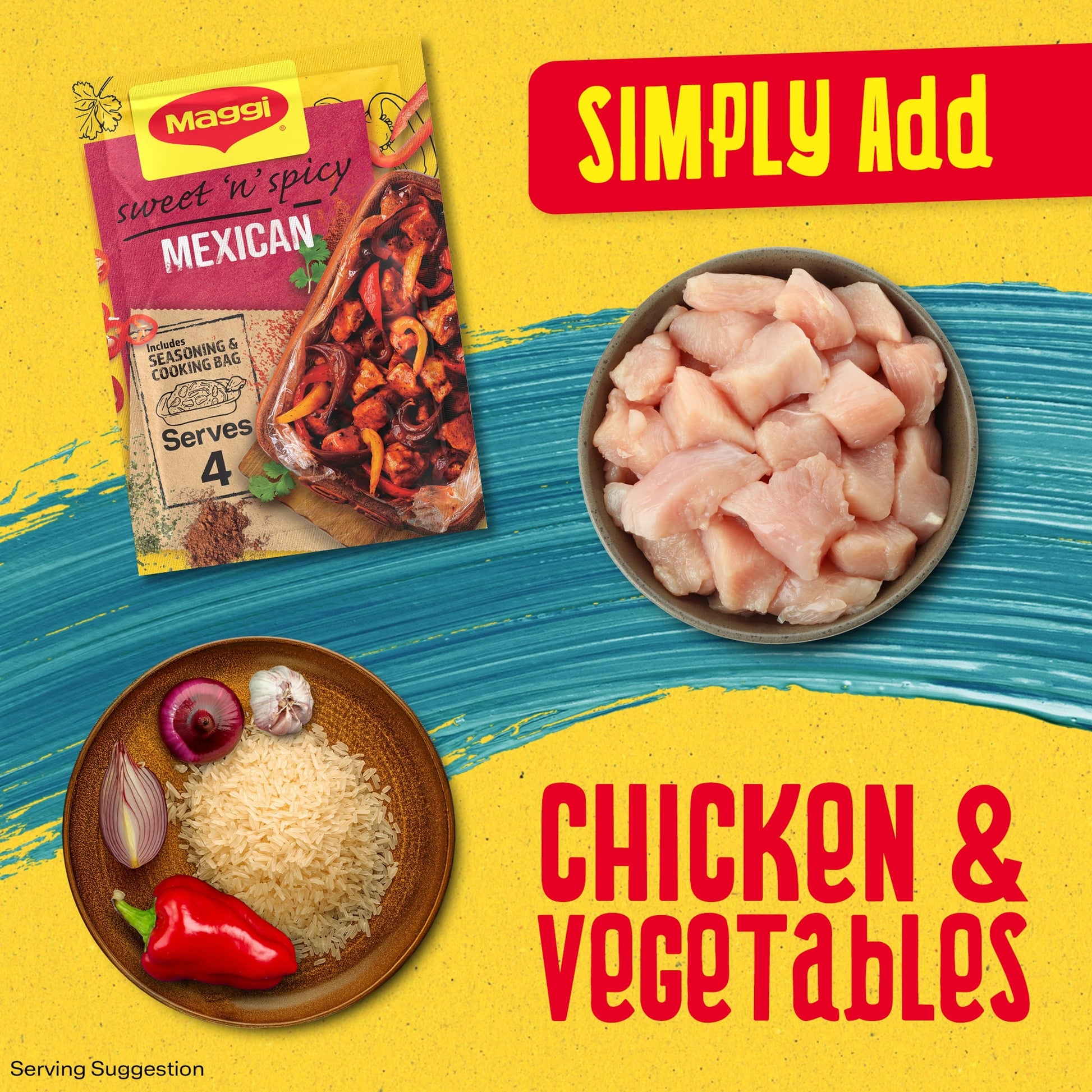Maggi So Juicy Mexican Recipe Mix 38g — image 5