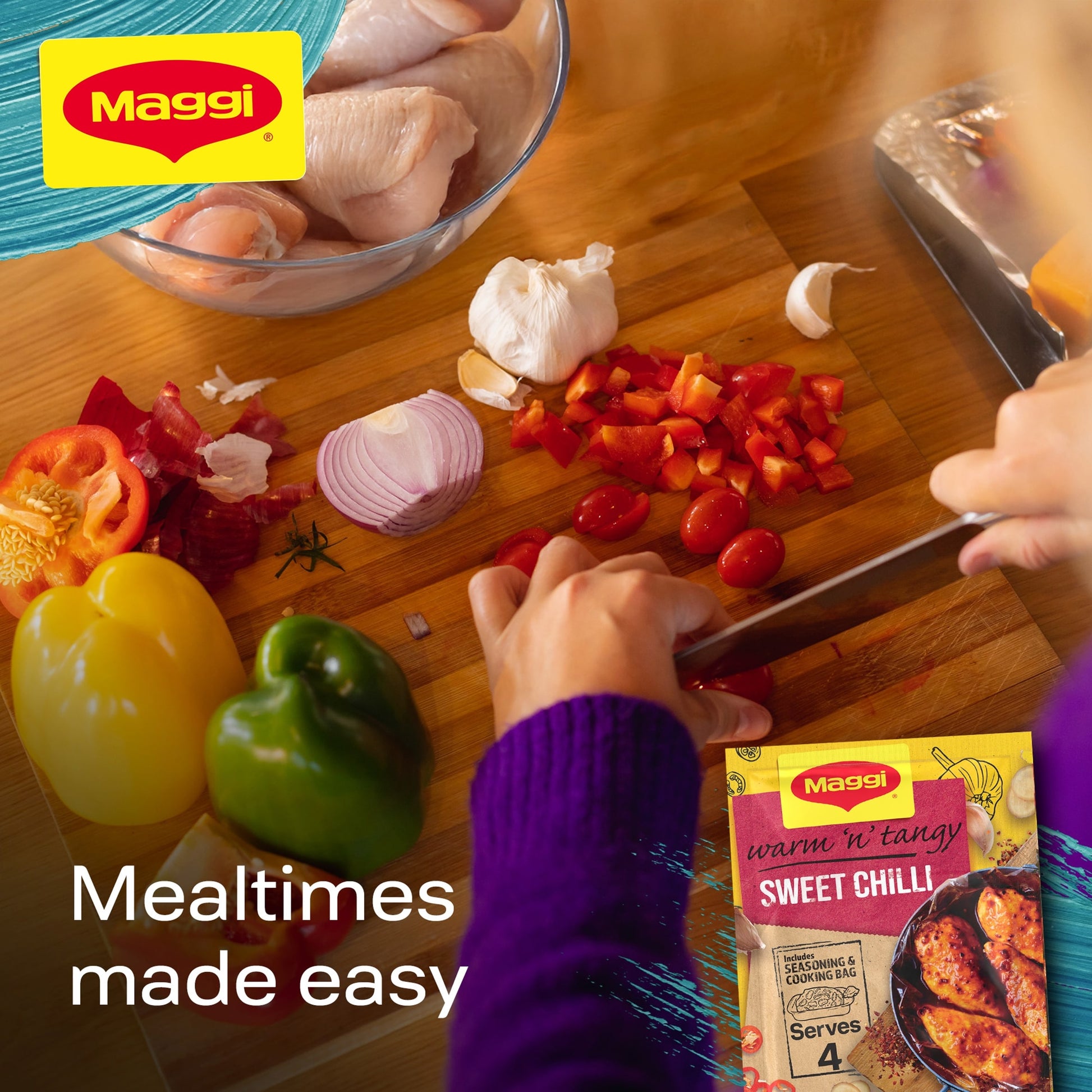 Maggi So Juicy Sweet Chilli Chicken Recipe Mix 41g — image 3