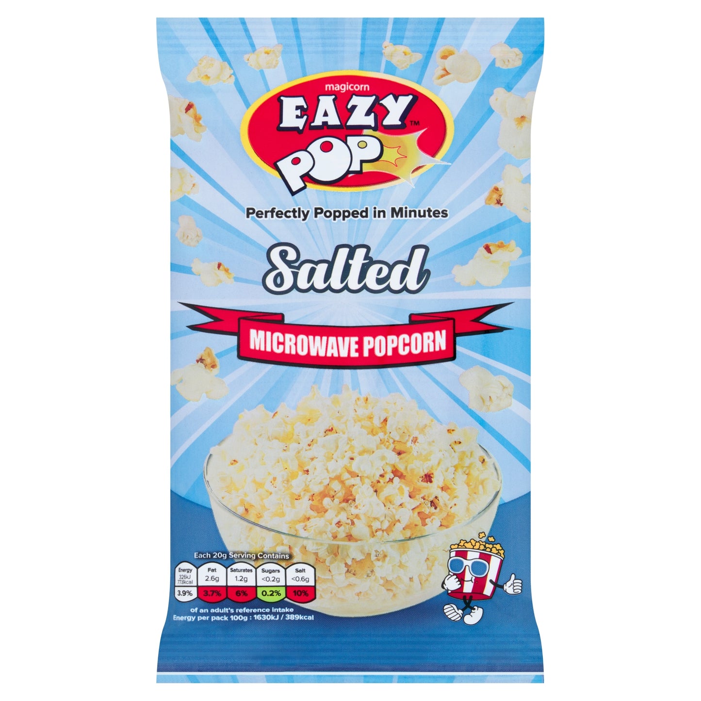 Magicorn Eazy Pop Microwave Popcorn - Salted 85g — image 1