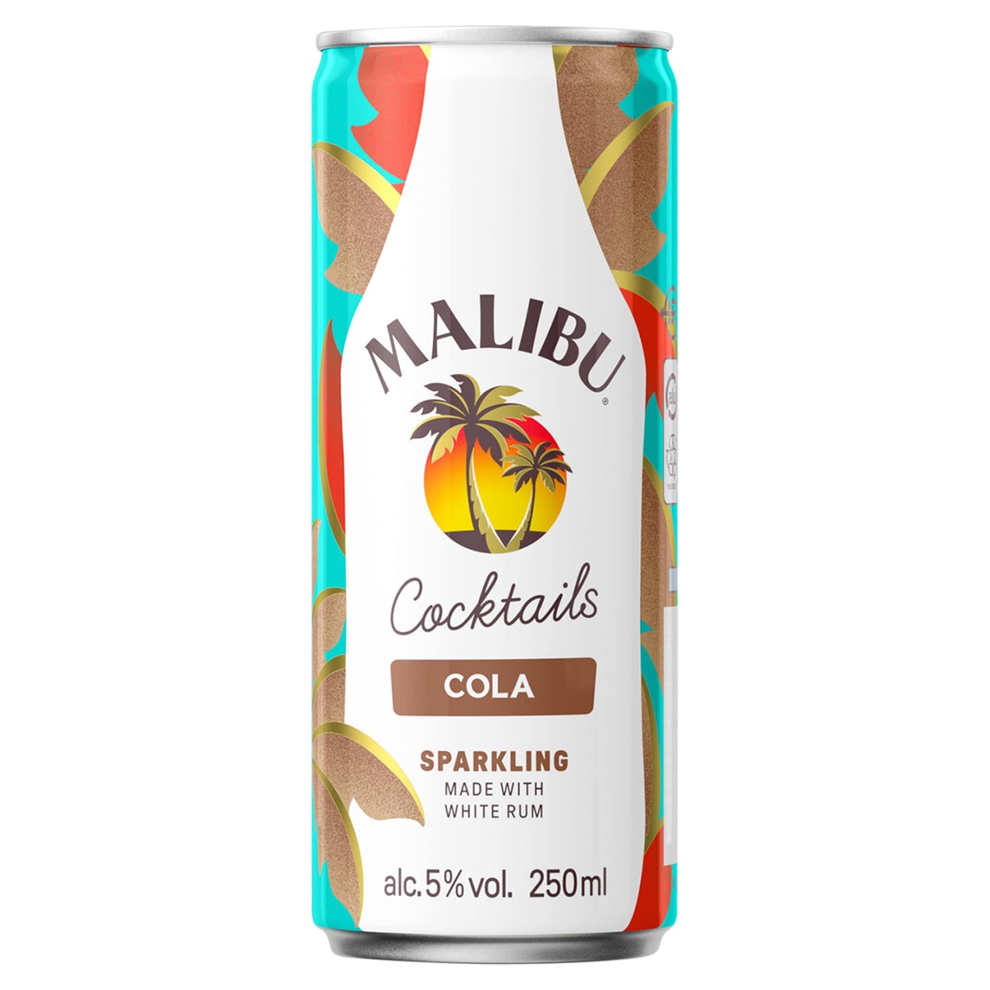 Malibu Cola Ready to Drink Premix 250ml — image 1