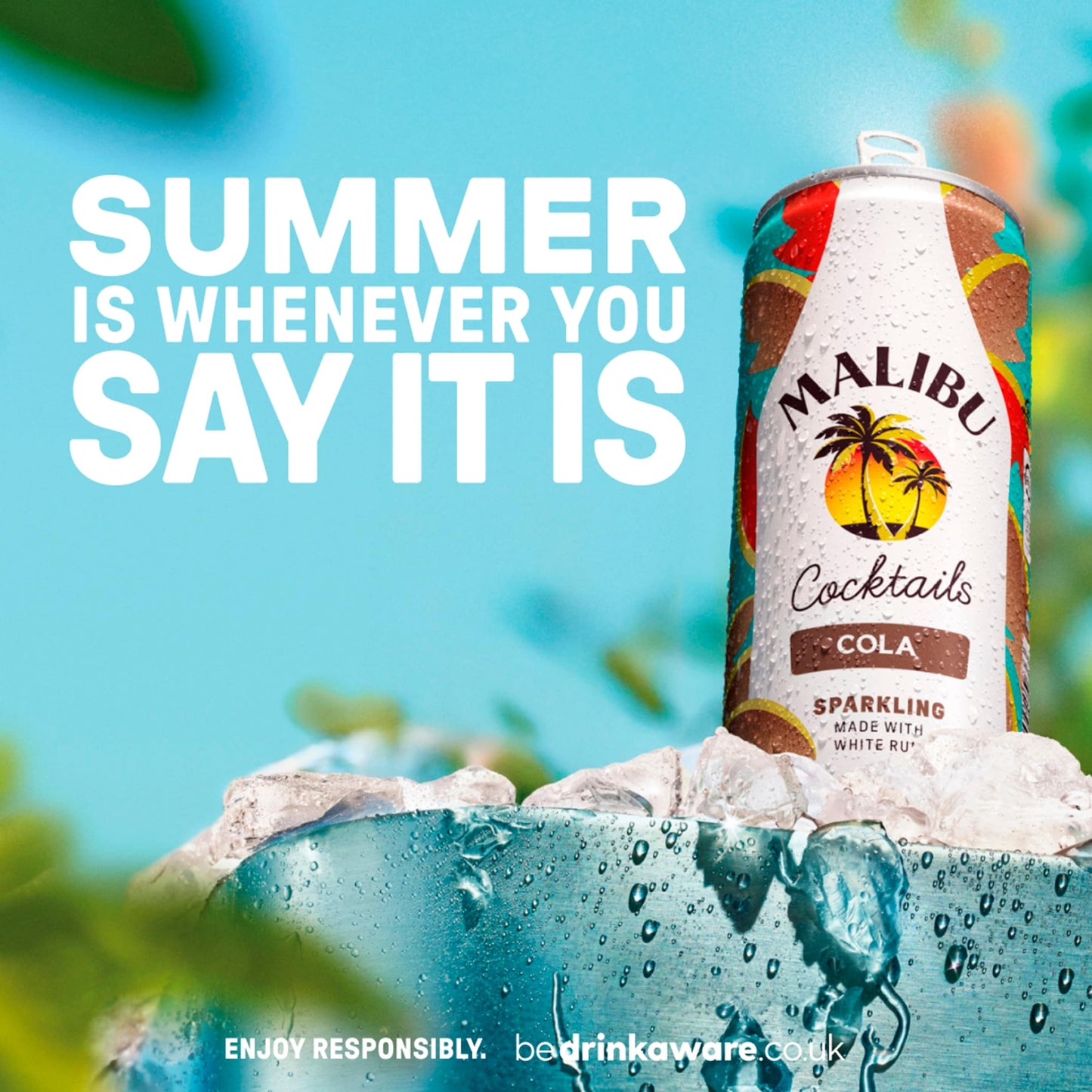 Malibu Cola Ready to Drink Premix 250ml — image 2