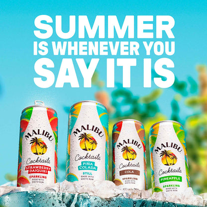 MALIBU Piña Colada Still Pre-mixed Ready To Drink Cocktail 250ml