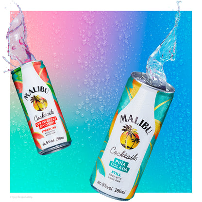 Malibu Piña Colada Still Pre-Mixed Ready to Drink Cocktail 250mL — image 4