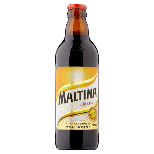 Maltina Classic Malt Drink Bottle 330Ml — image 1