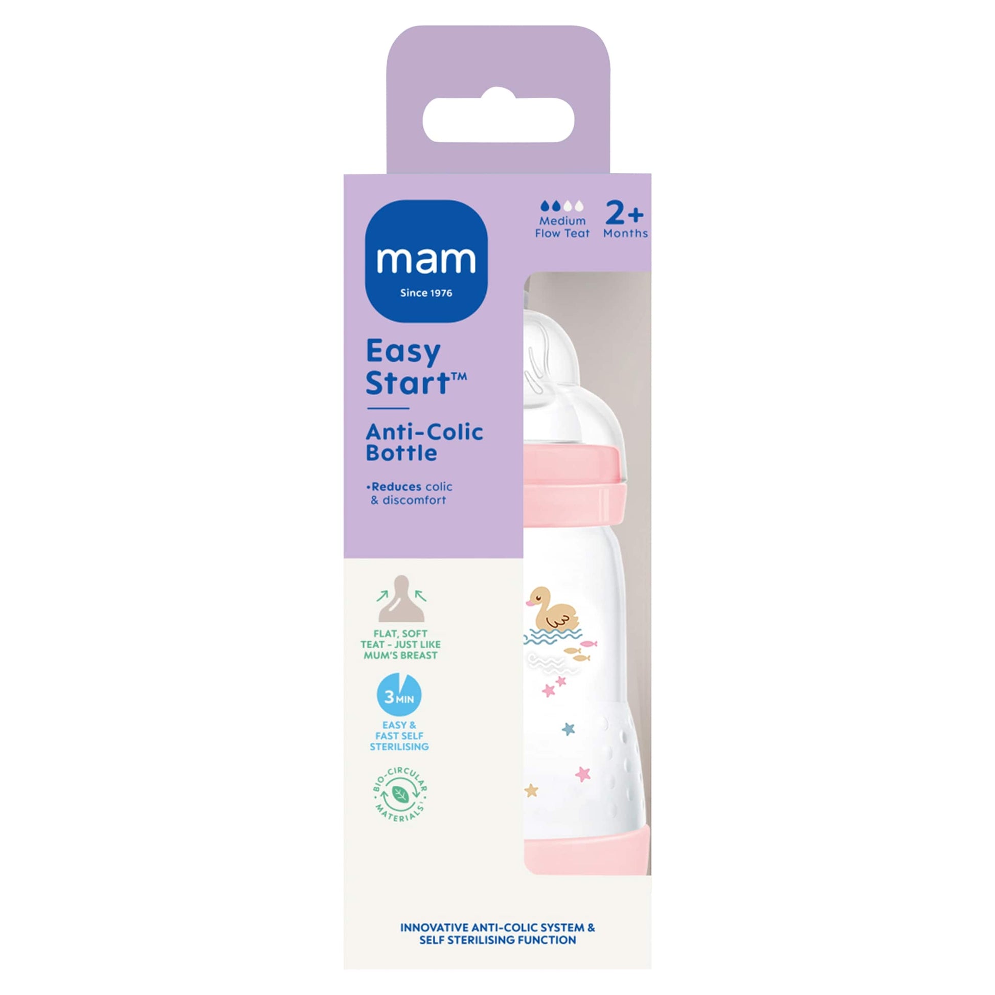 Mam Anti Colic Bottle 2+ Months 260Ml — image 1