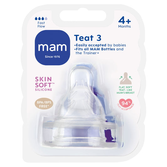 Mam Ultivent Fast Flow Teat X2 — image 1