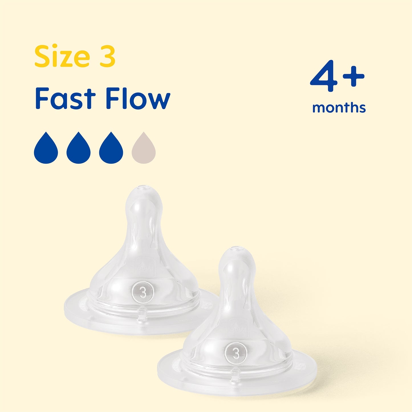 Mam Ultivent Fast Flow Teat X2 — image 2