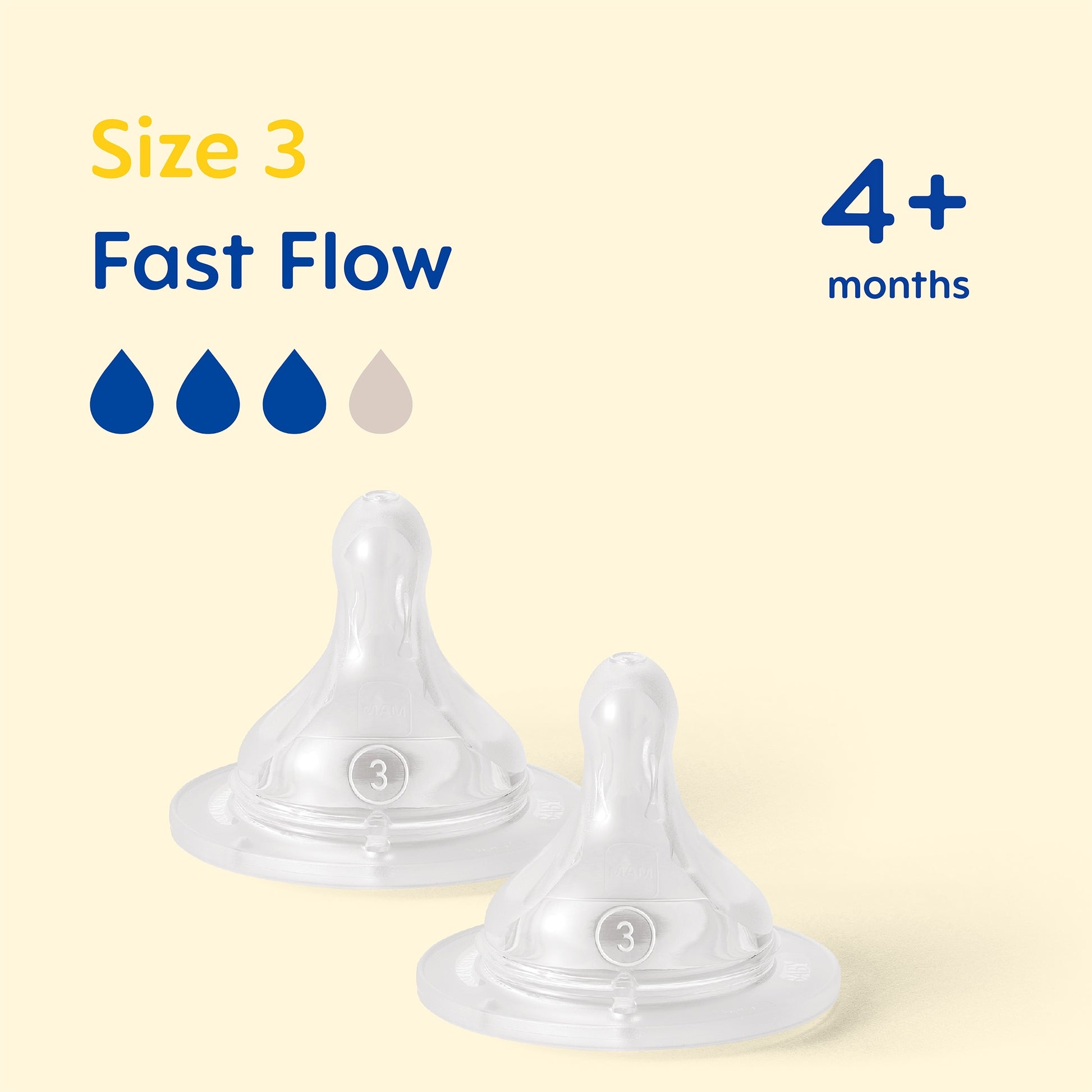 Mam Ultivent Fast Flow Teat X2 — image 2