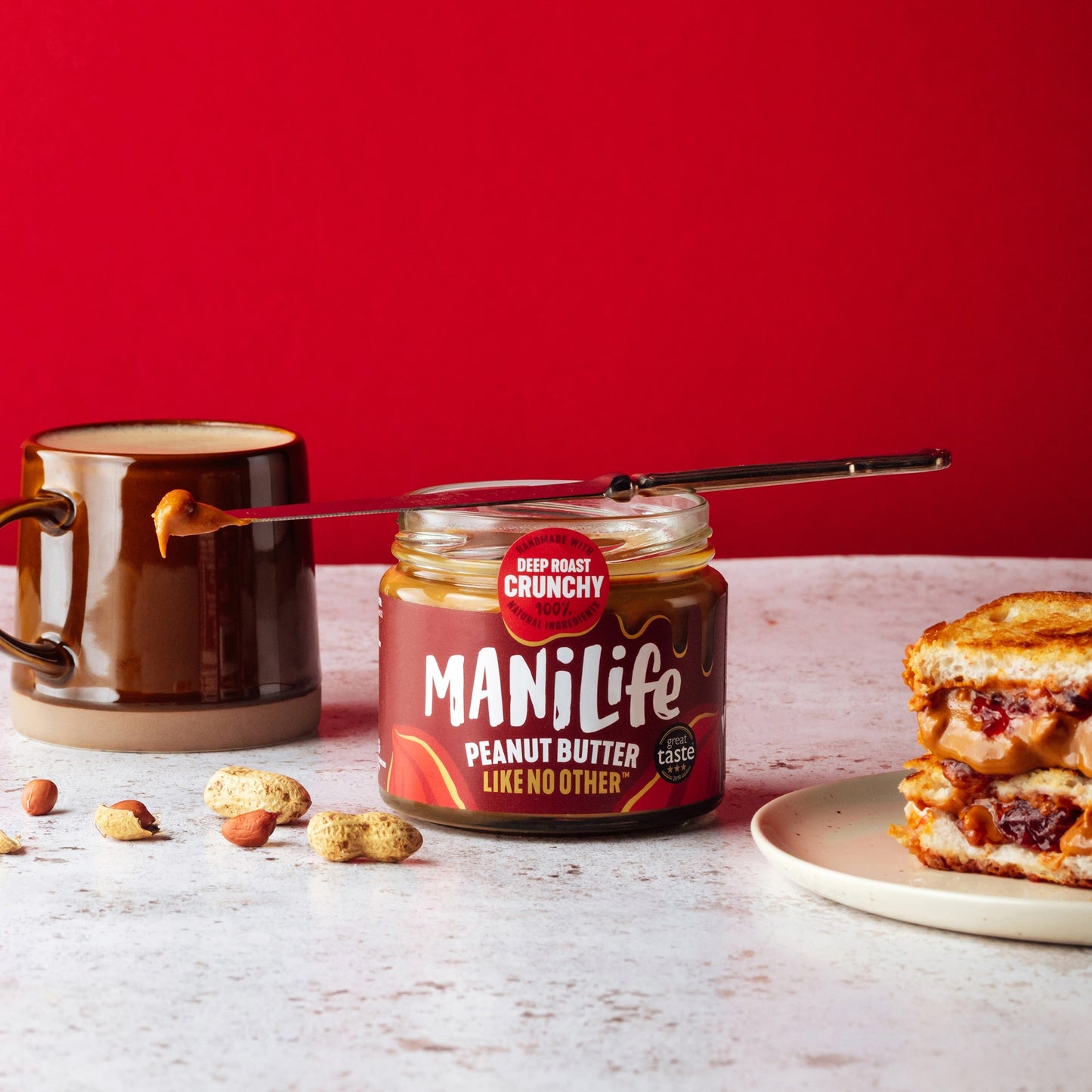 Manilife Deep Roast Crunchy Peanut Butter 275g — image 2