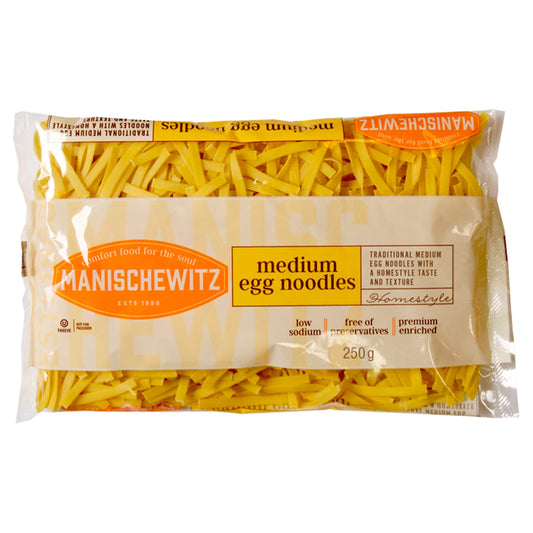 Manischewitz Medium Egg Noodles 250G — image 1