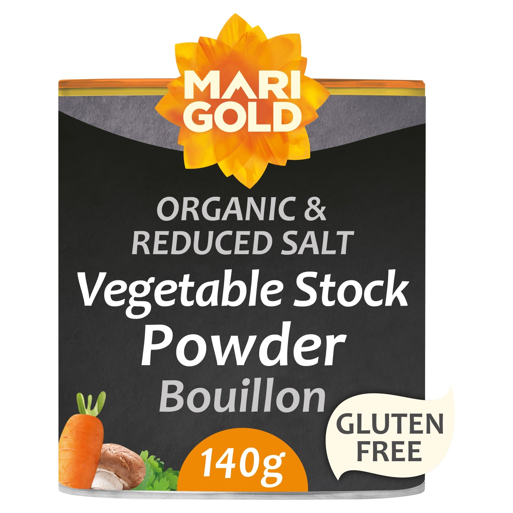 Marigold Organic Vegetable Vegan Bouillon Powder 140G — image 1