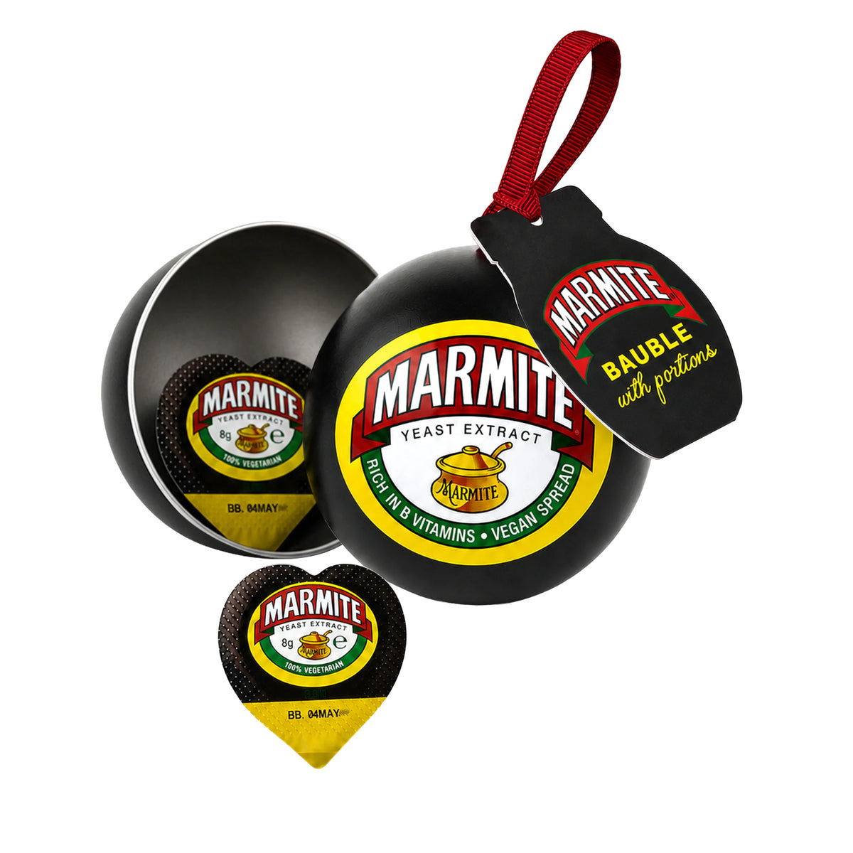 Marmite Bauble With Marmite Portions 2 X 8g Gift Set — image 2