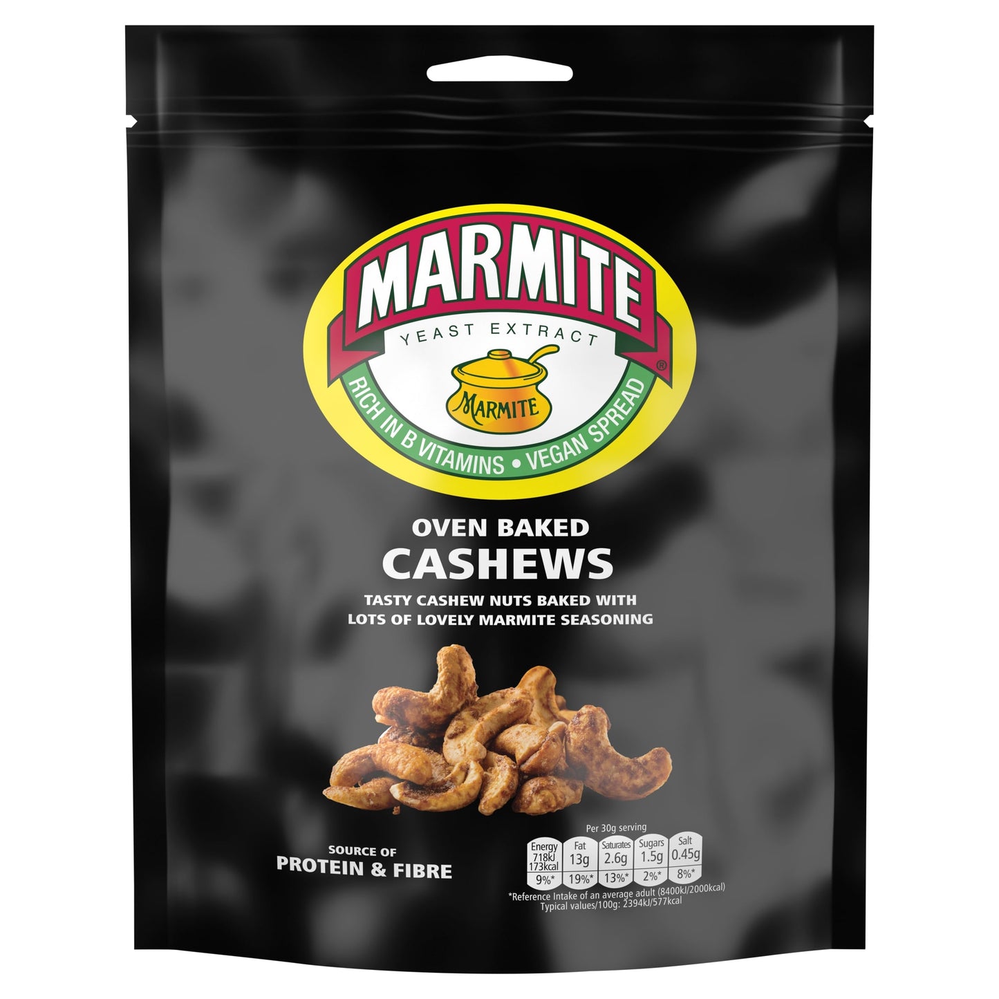Marmite Oven Baked Cashews 90G — image 1