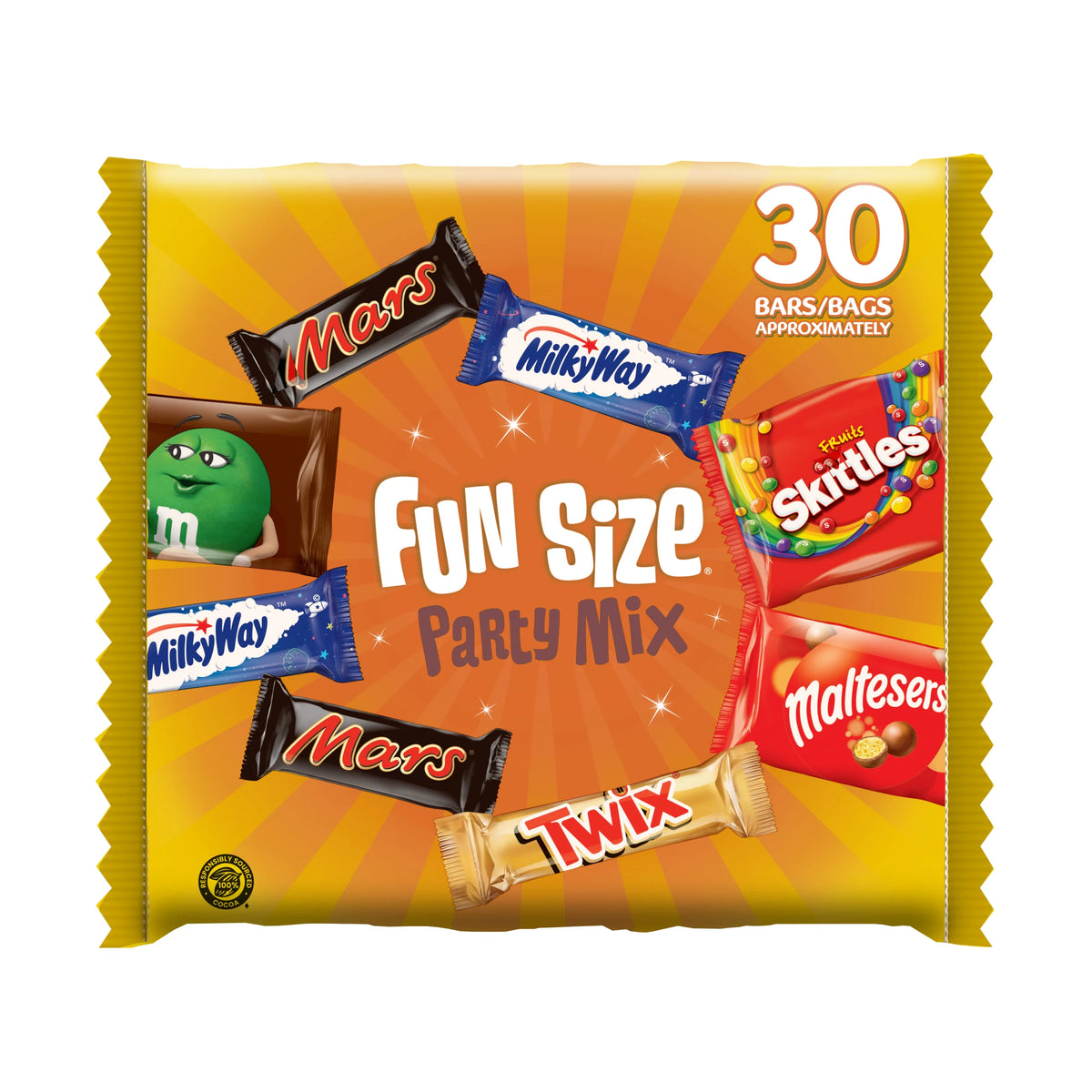 Mars Funsize Party Mix Milk Chocolate Bag 540g — image 1