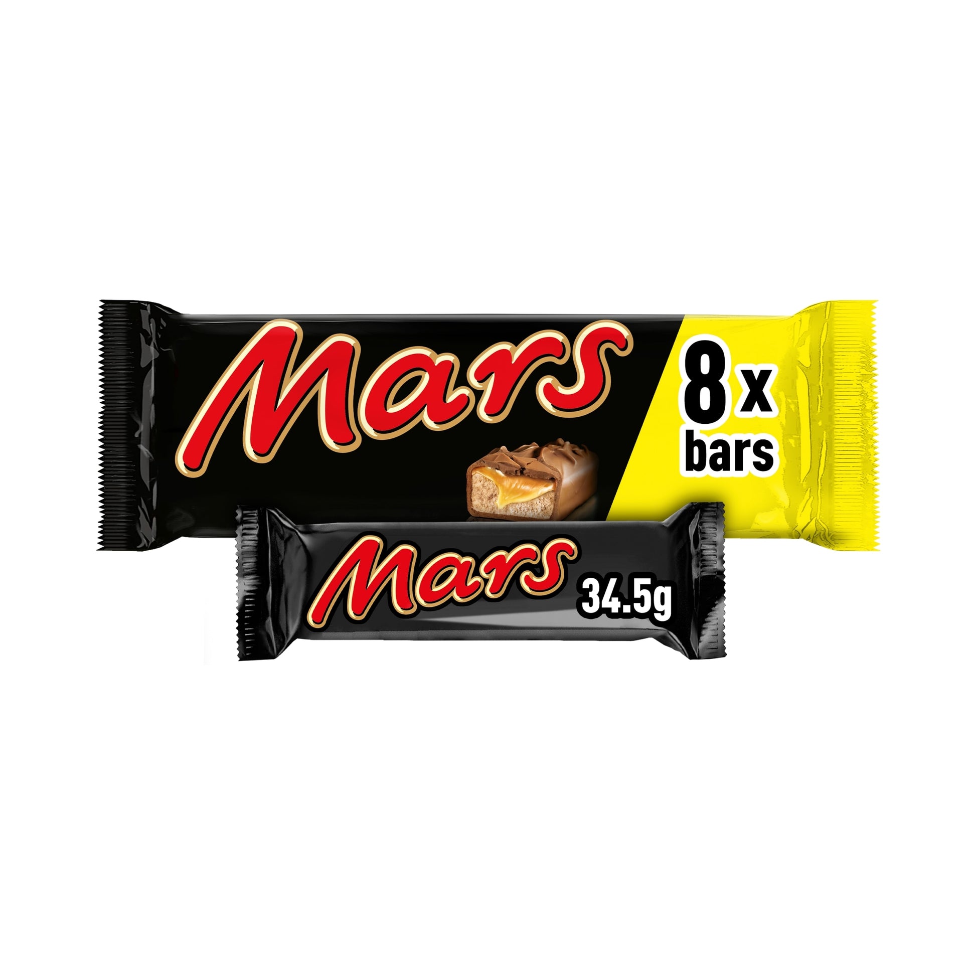 Mars Milk Chocolate, Nougat and Caramel Centre Bars 8 x 34.5g — image 1