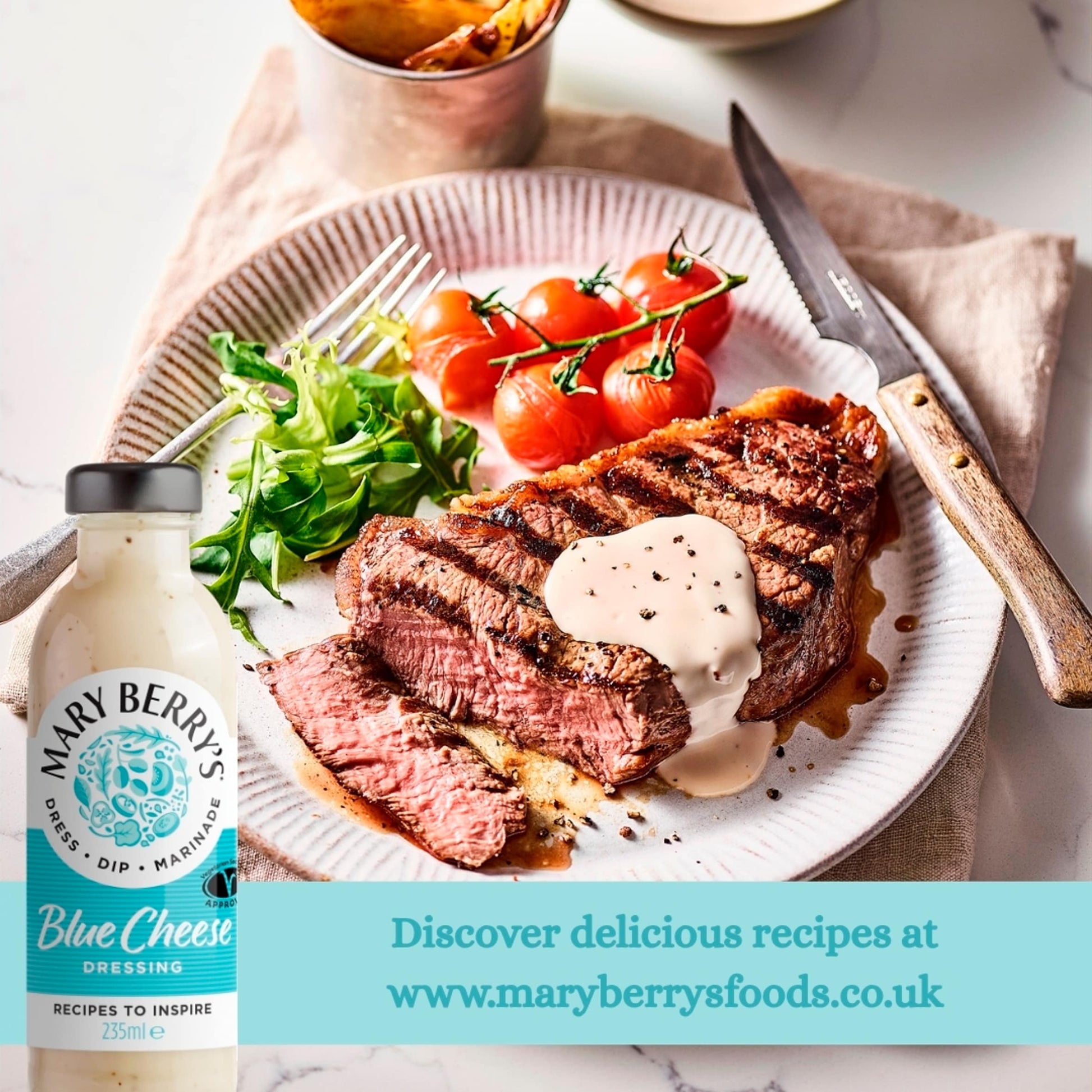 Mary Berry's Blue Cheese Dressing 235Ml — image 3