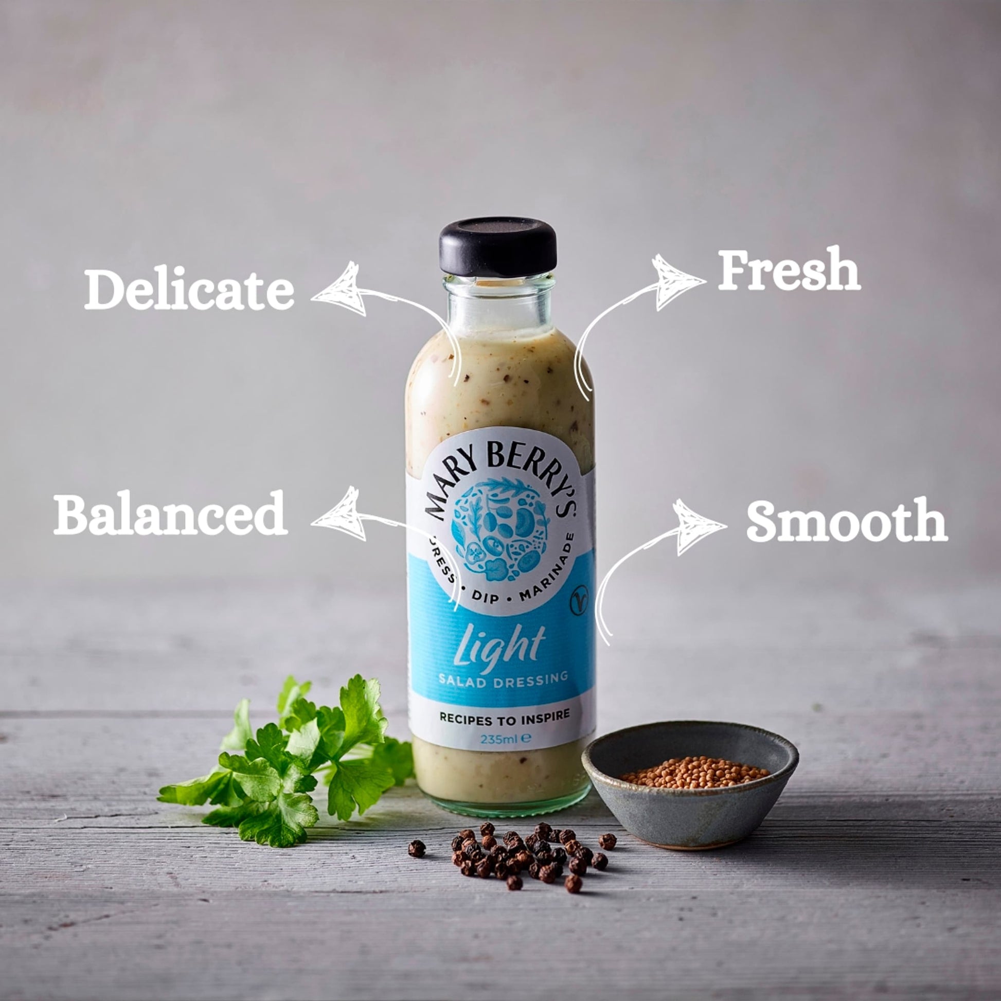 Mary Berrys Light Salad Dressing 235Ml — image 2