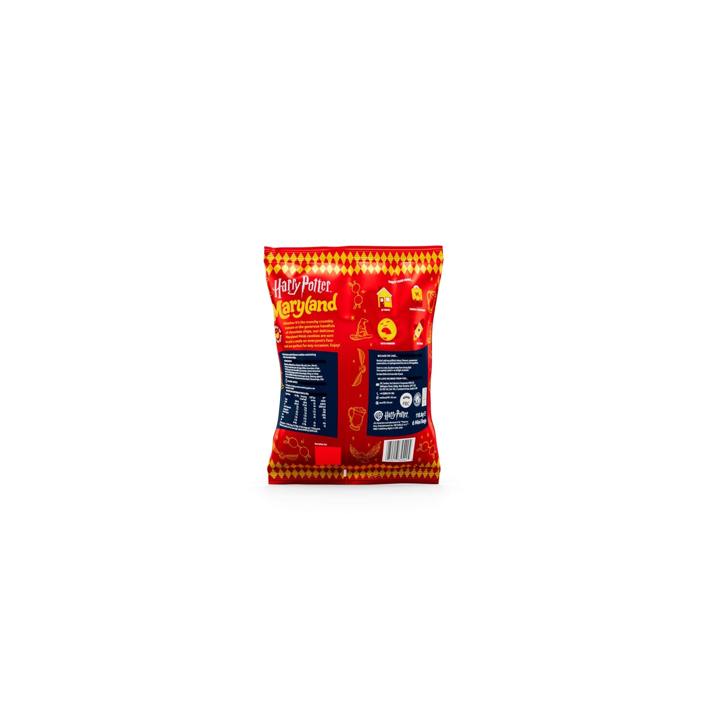 Maryland Cookies Harry Potter Minis Butterbeer 6 pack 118.8g — image 2