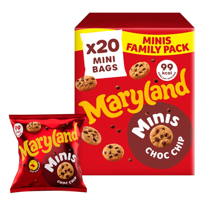 Maryland Mini Choc Chip Cookies 20x19.8g — image 1