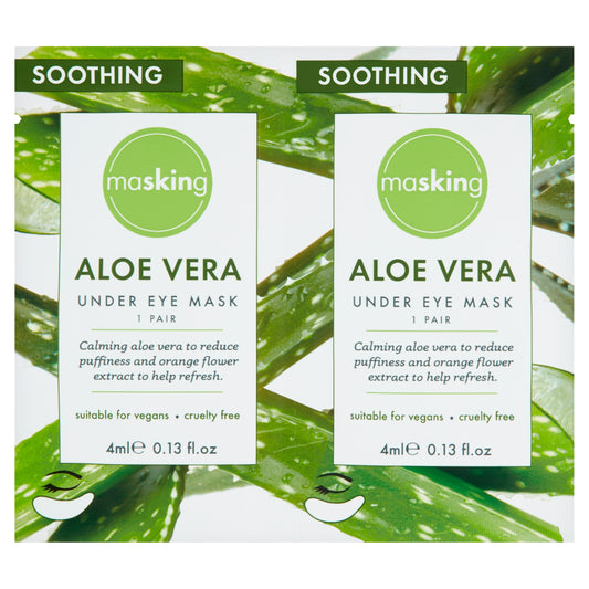 Masking Soothing Under Eye Mask Aloe Vera 2X4ml — image 1