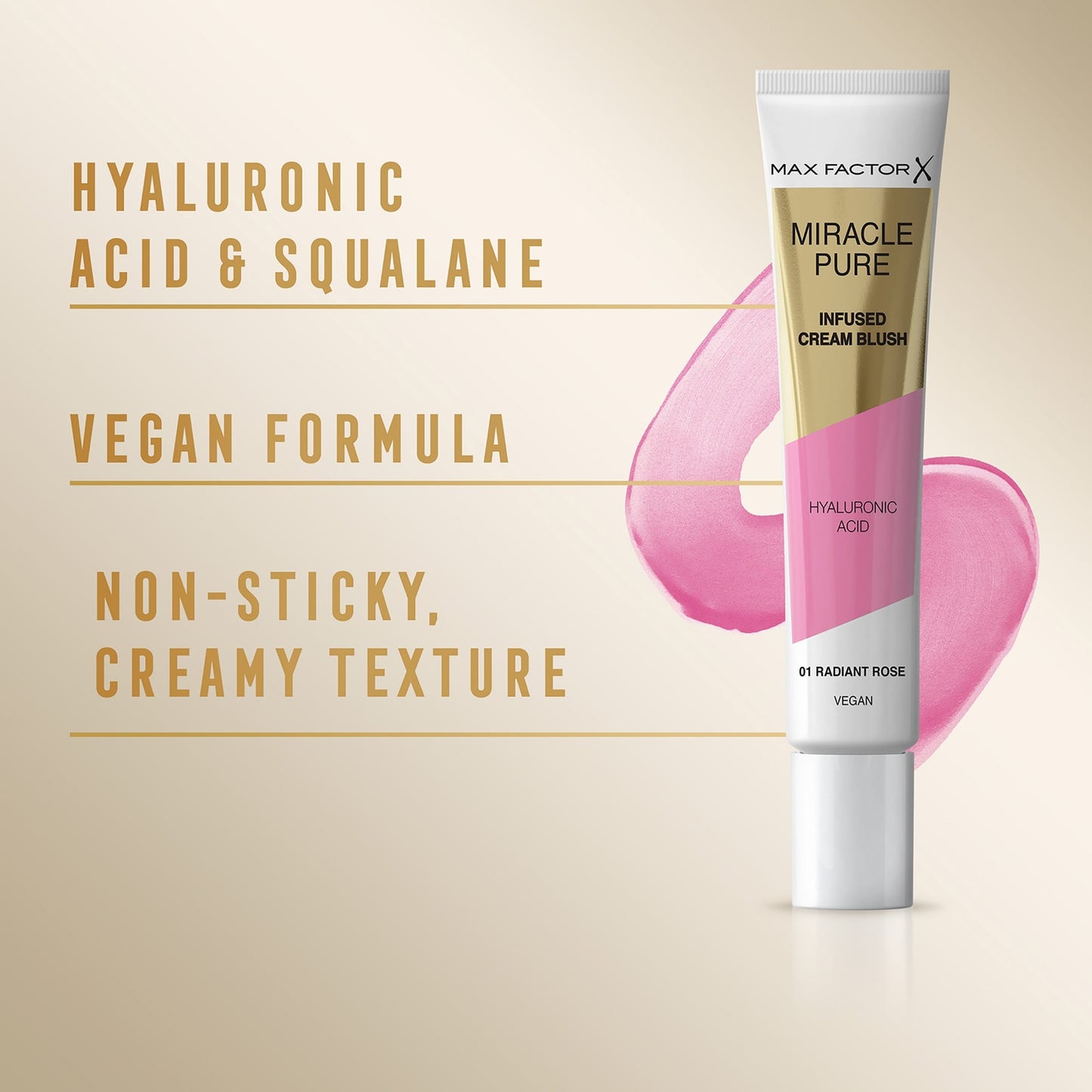 Max Factor Miracle Pure Infused Cream Blush Radiant Rose 15Ml — image 2