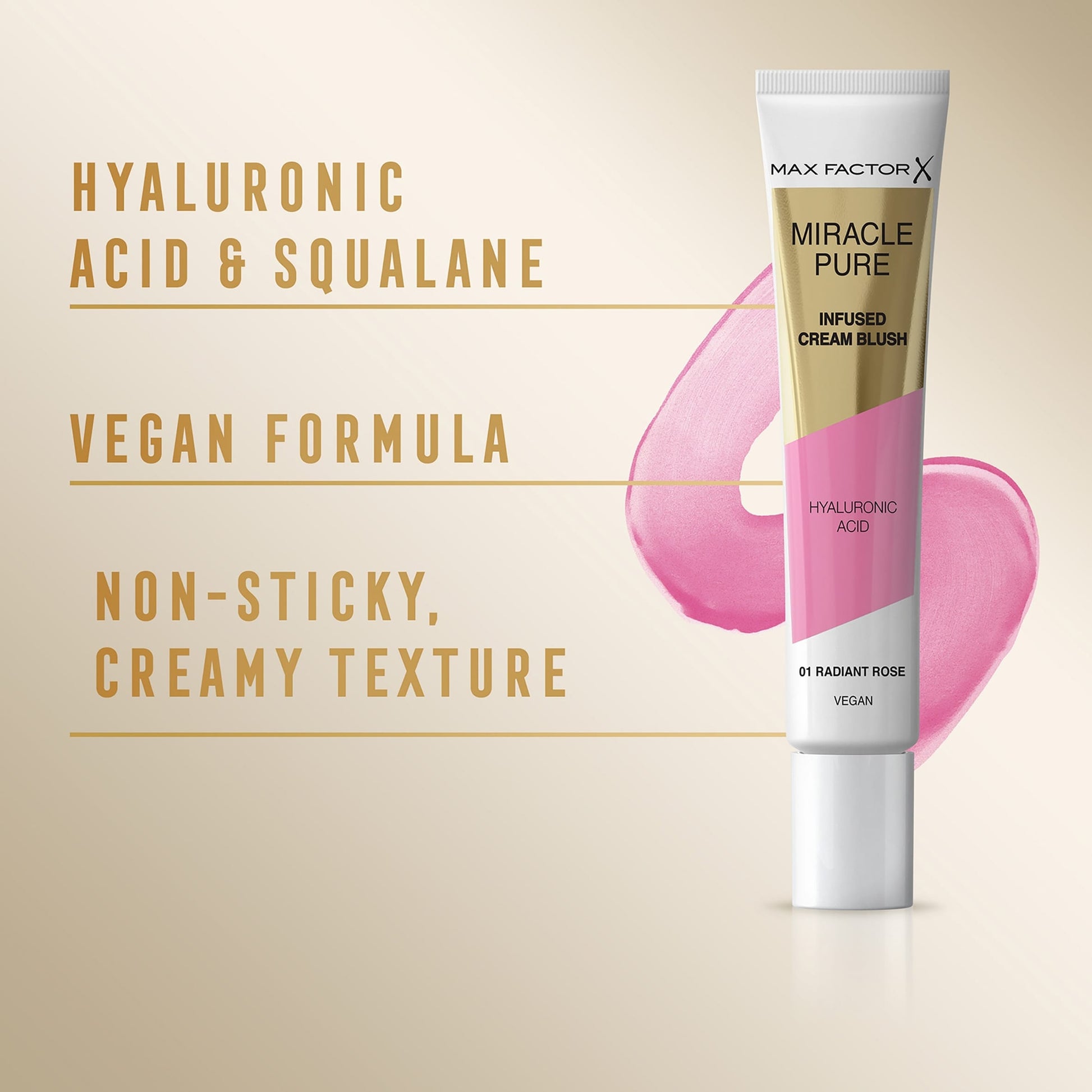 Max Factor Miracle Pure Infused Cream Blush Radiant Rose 15Ml — image 2