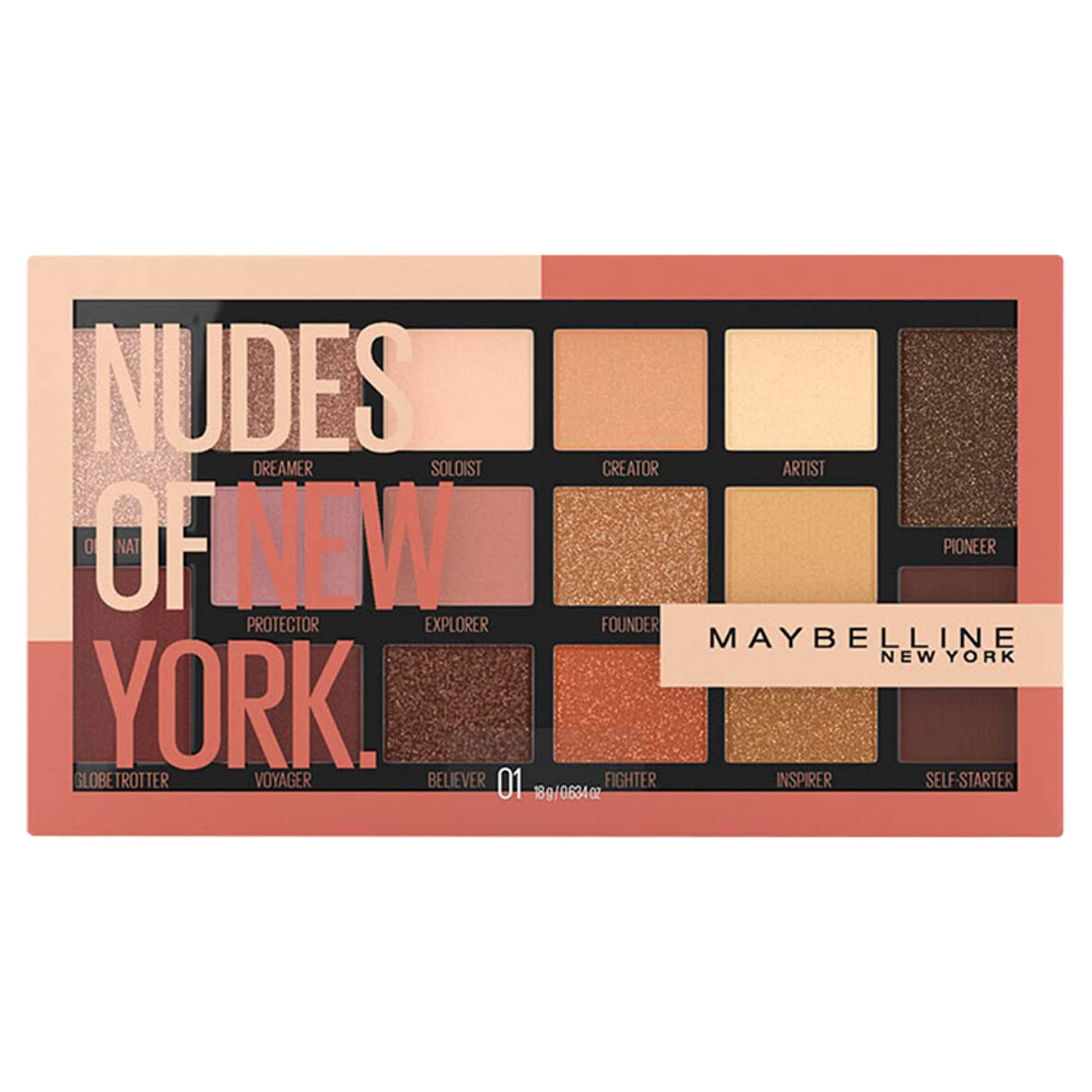 Maybelline Eye Shadow Nudes Of New York 18G — image 1