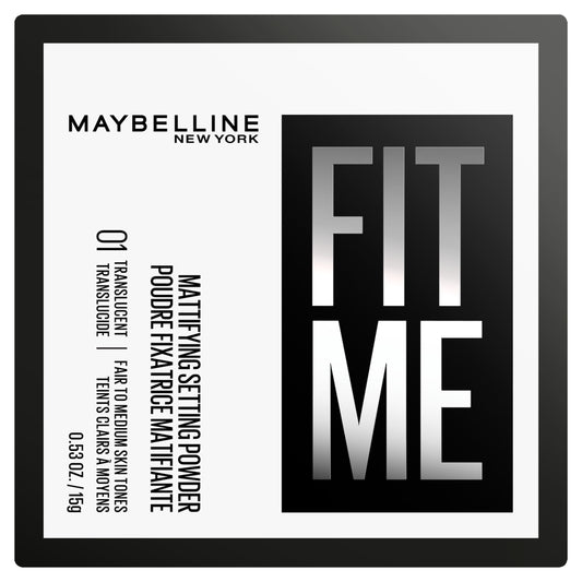 Maybelline, Fit Me Loose Powder, 01 Translucent, 15g — image 1