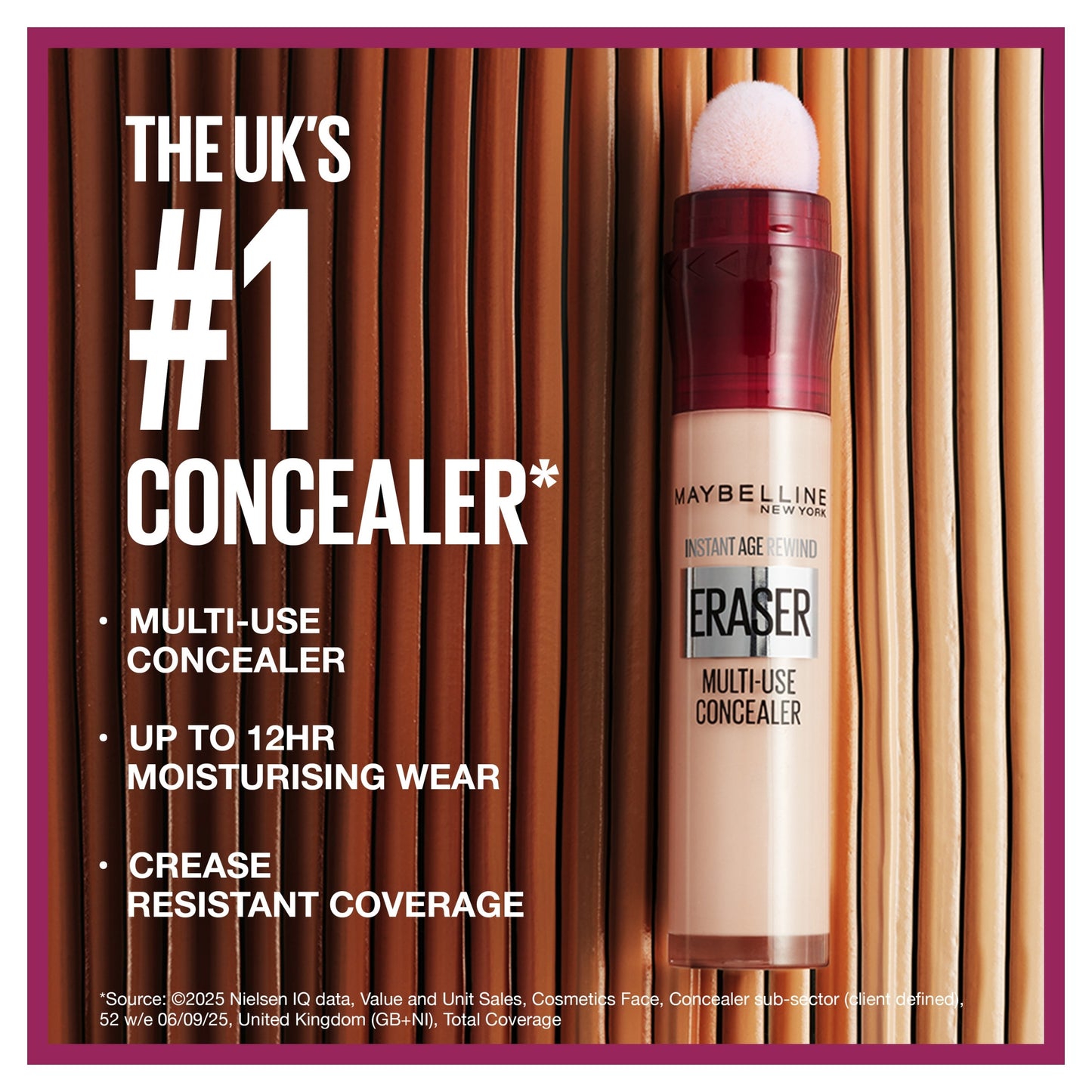 Maybelline Instant Anti-Age Eraser Colour Correcting Concealer, Brightens Sallow Skin, 6.8ml — image 2