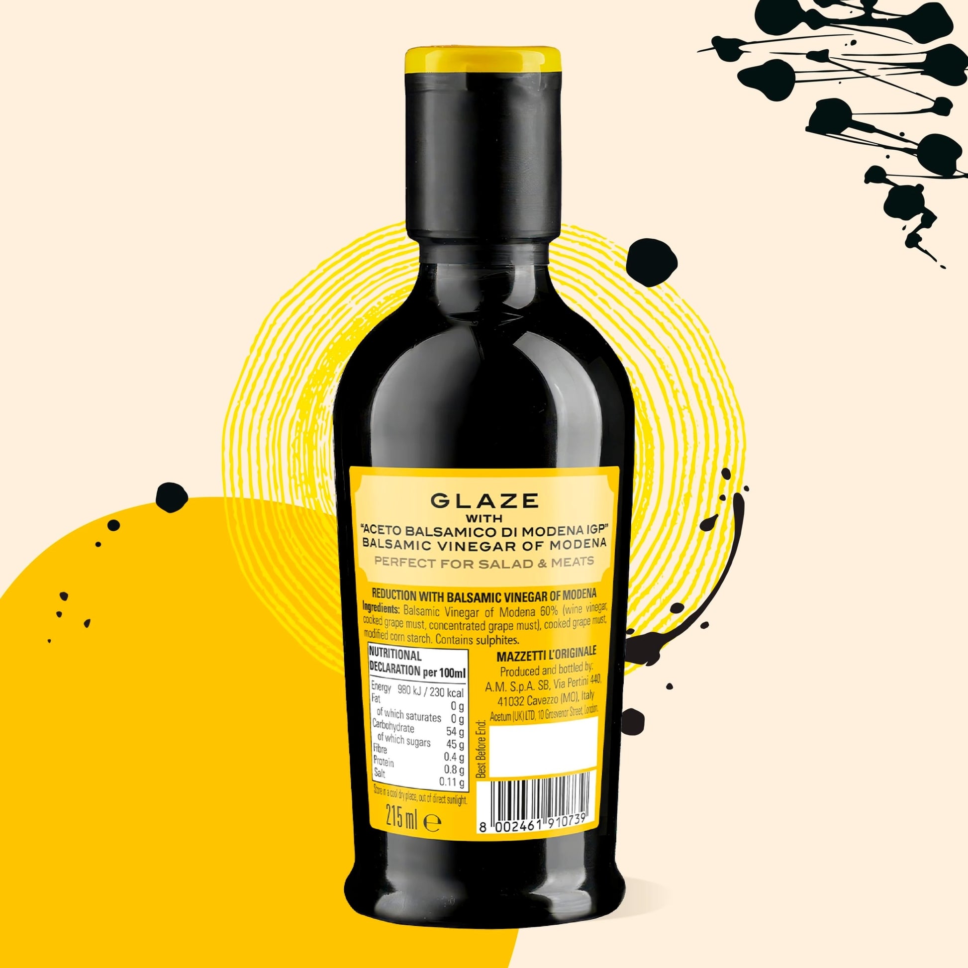 Mazzetti Chef's Reduction Classic Balsamic Glaze 215Ml — image 2