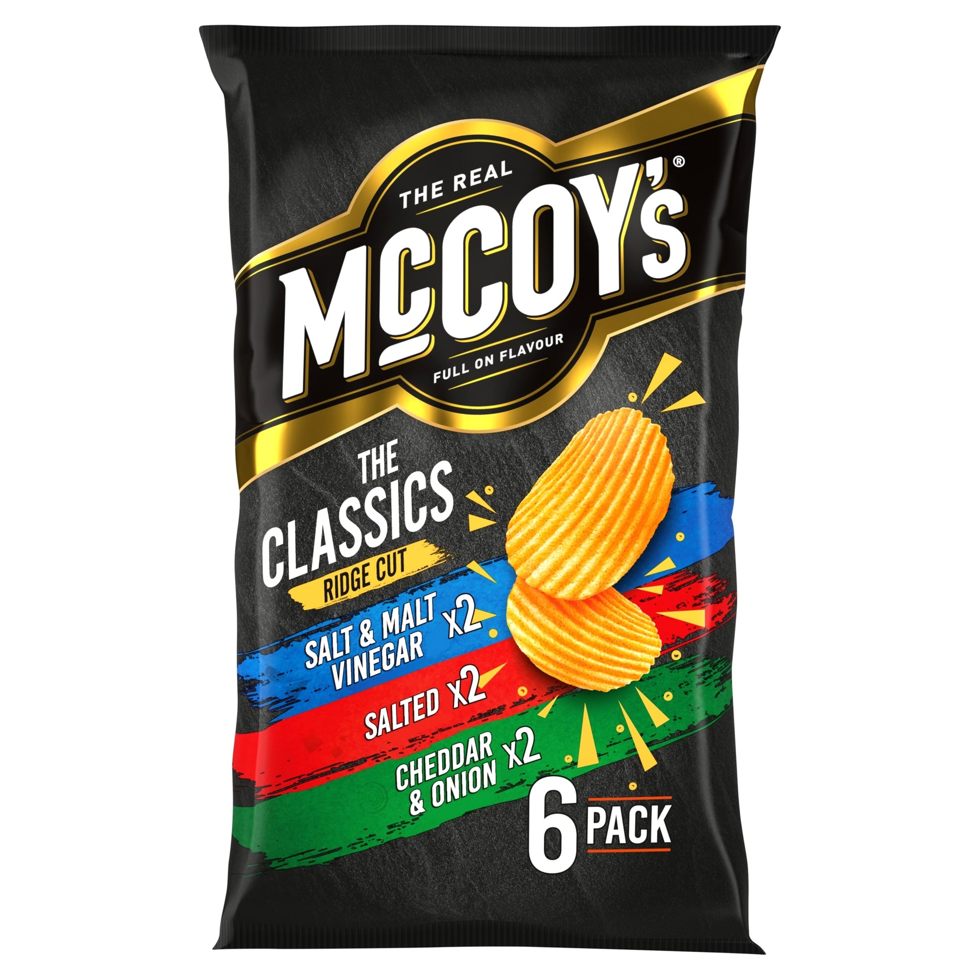 McCoy's Classic Variety Multipack Crisps 6x25g — image 1