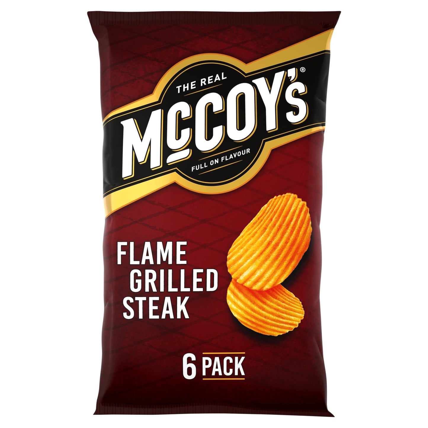 McCoy's Flame Grilled Steak Multipack Crisps 6x25g — image 1