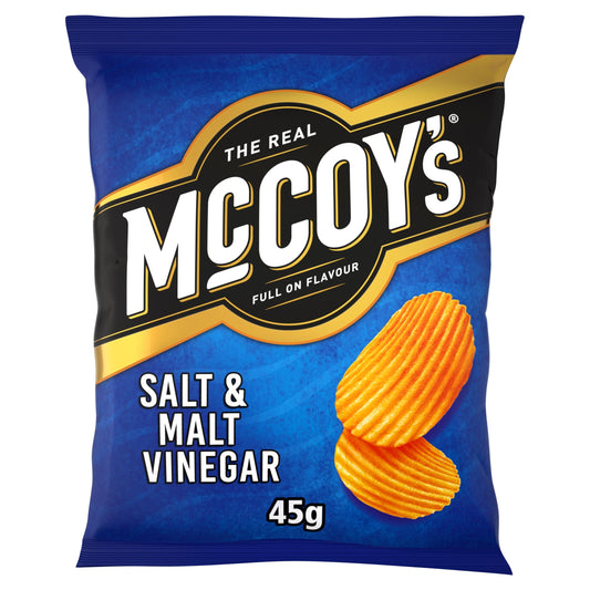 Mccoy's Salt & Vinegar Grab Bag Crisps 45G — image 1
