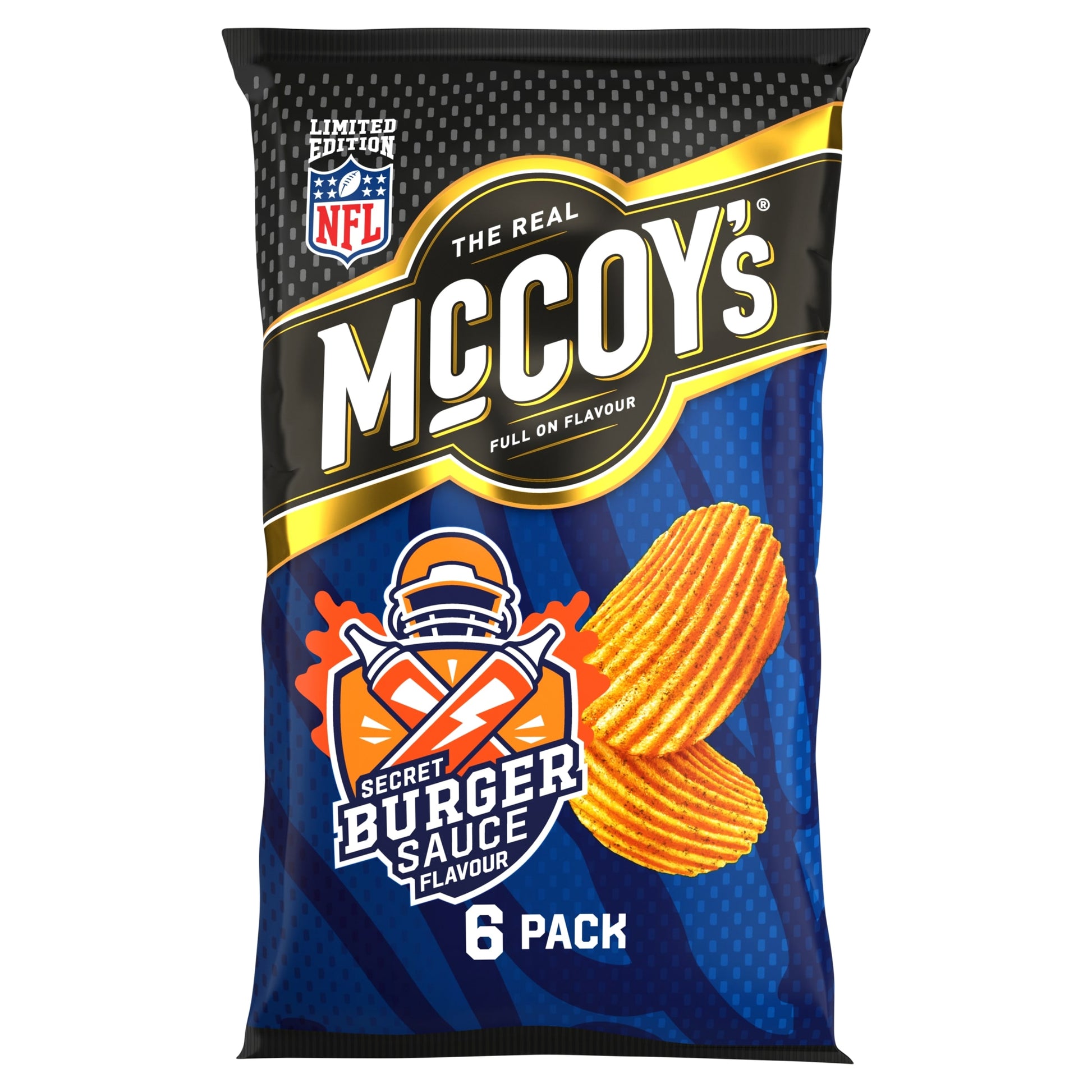 McCoy's Secret Burger Sauce Multipack Crisps 6x25g — image 1