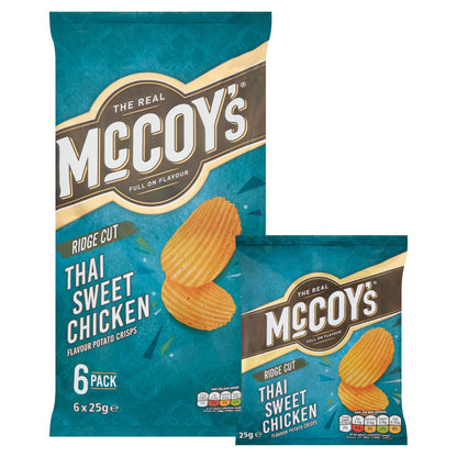 McCoy's Thai Sweet Chicken Multipack Crisps 6x25g — image 2