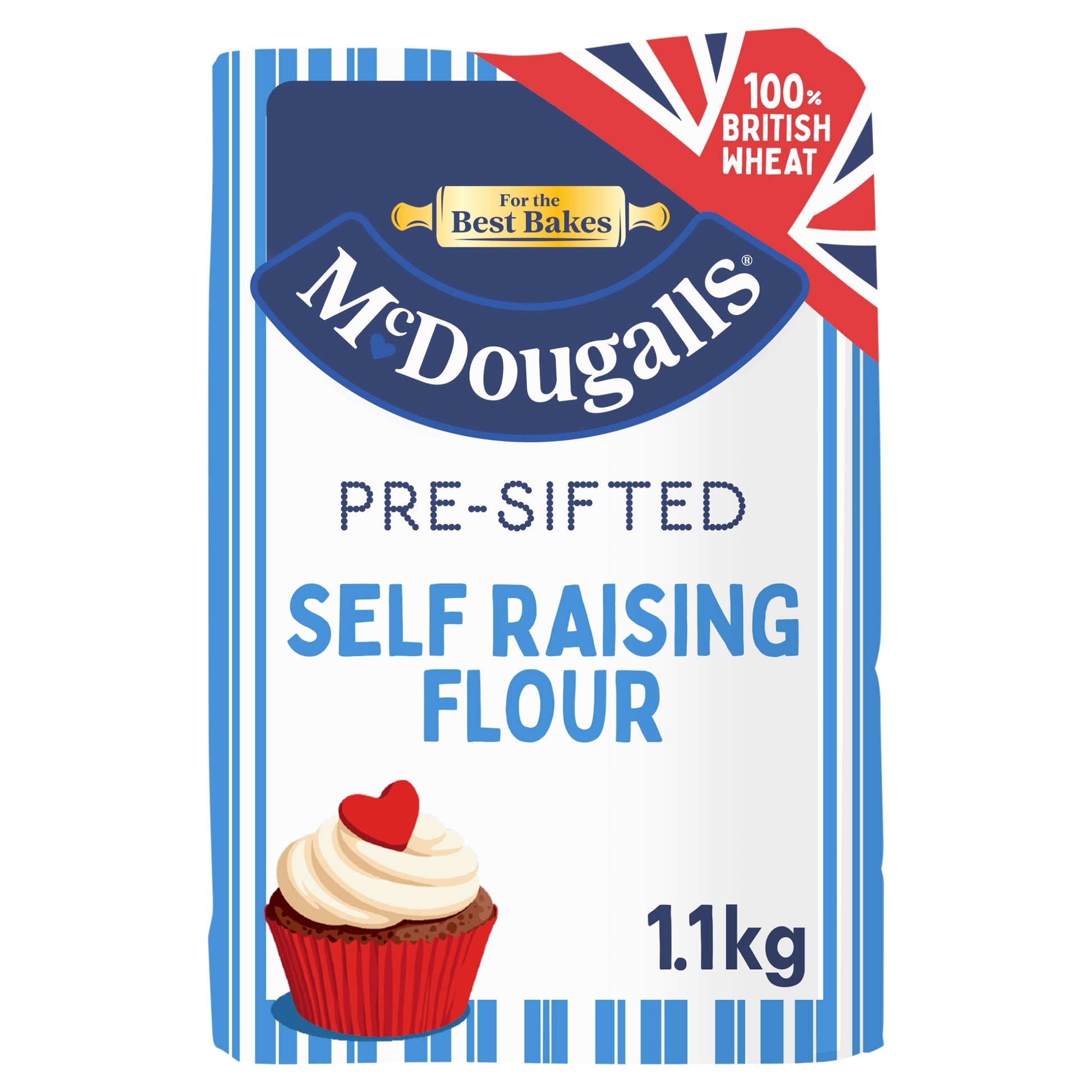 McDougalls Pre-Sifted Self Raising Flour 1.1kg — image 1