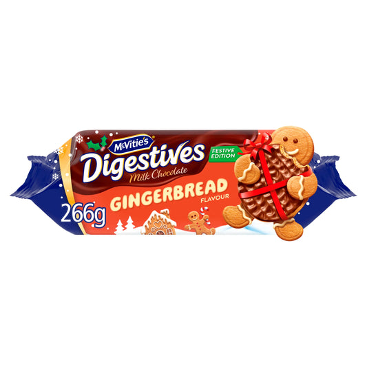 McVitie's Digestive Milk Chocolate Gingerbread 266g — image 1