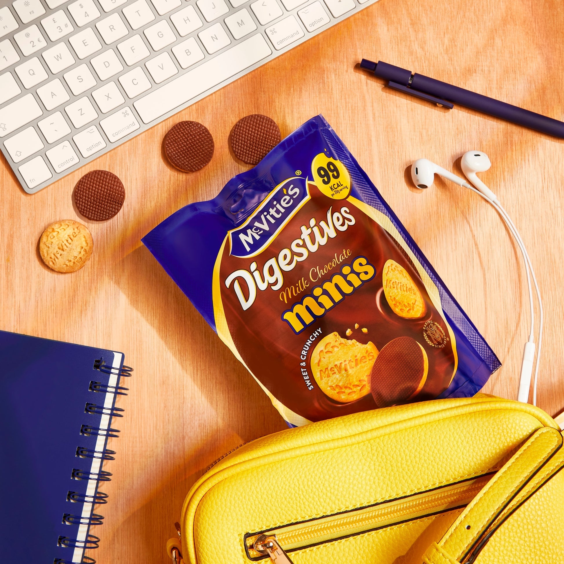 McVitie's Digestives Milk Chocolate Minis 80g — image 2