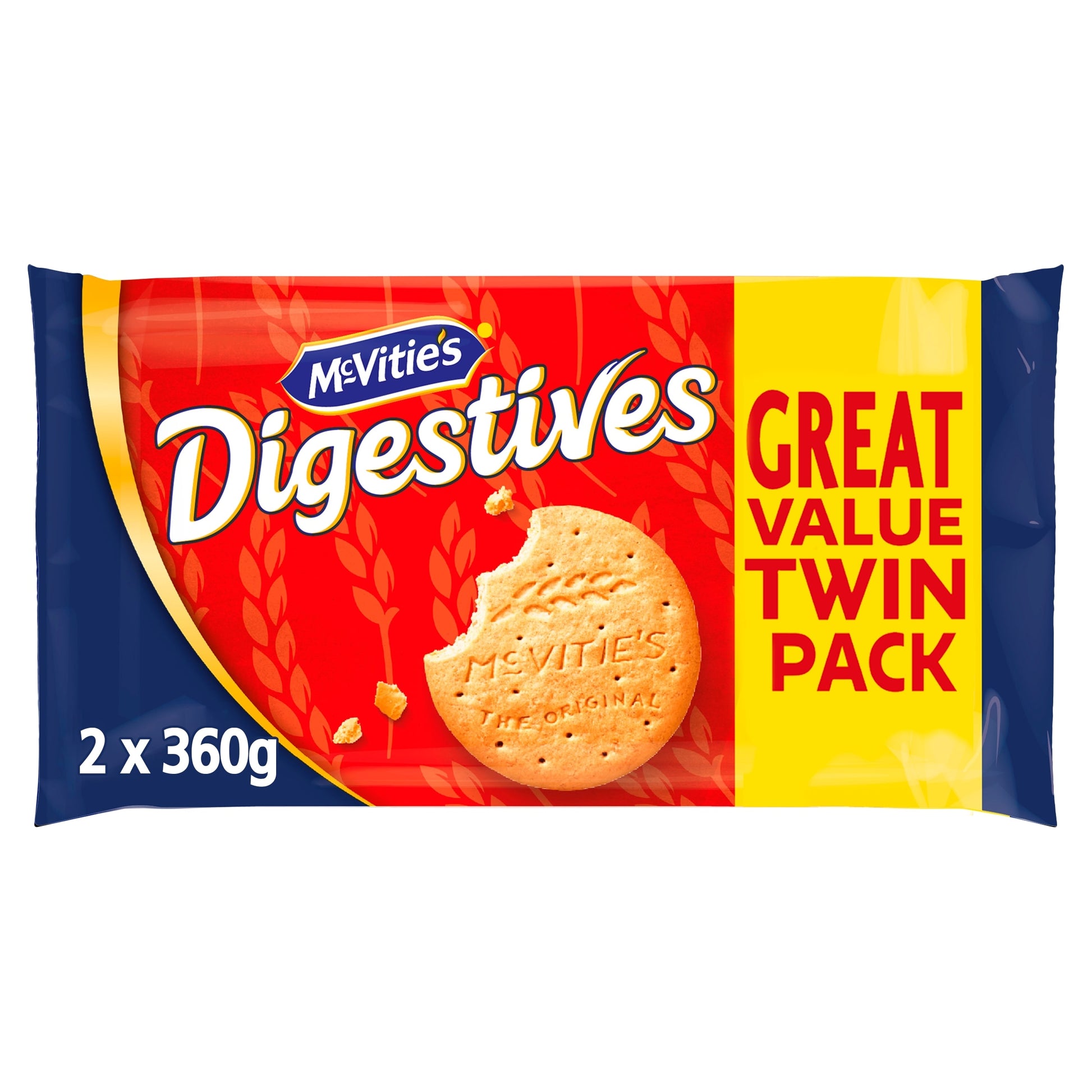 McVitie's Digestives The Original Biscuits Twin Pack 2 x 360g — image 1