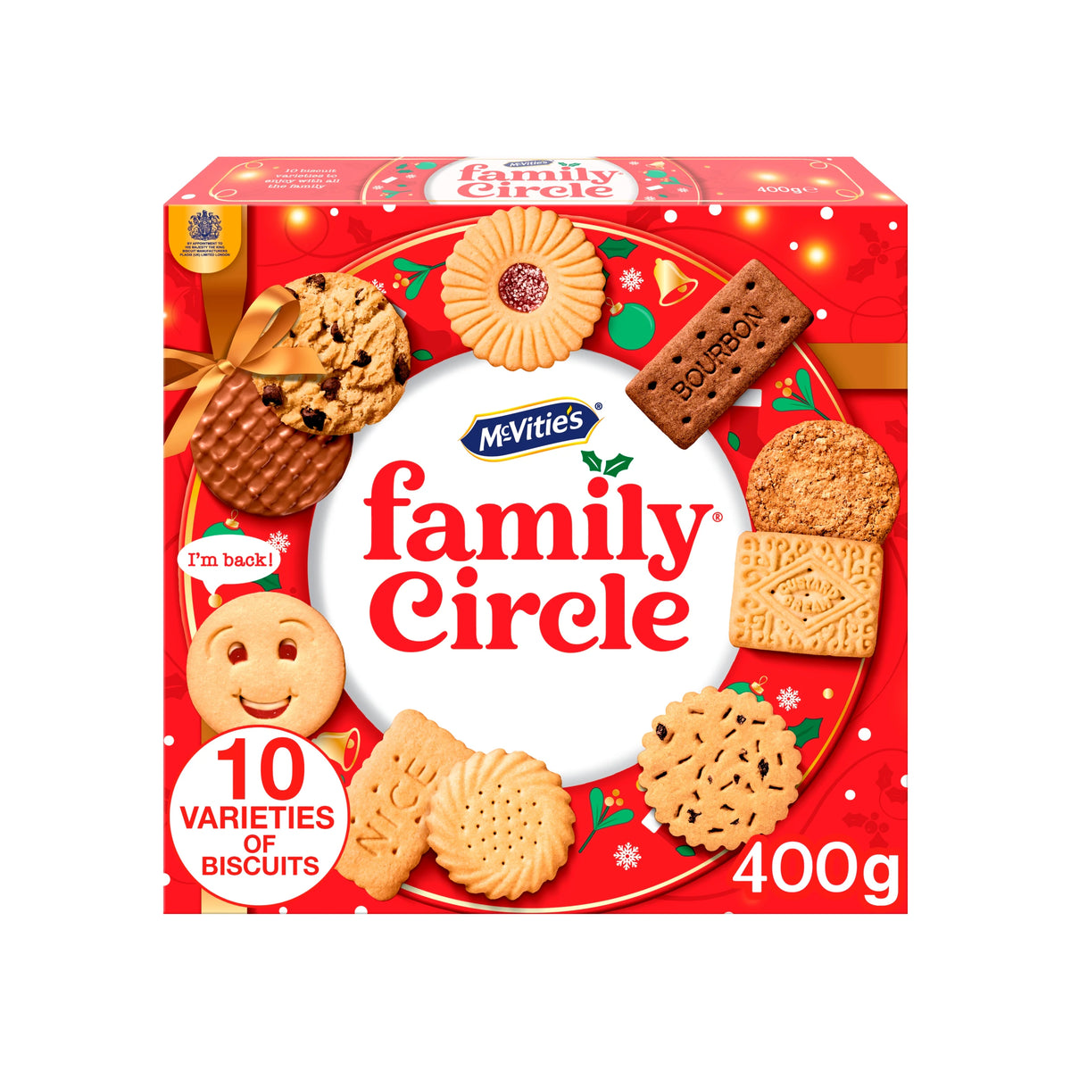 McVitie's Family Circle 10 Biscuits 400g — image 2