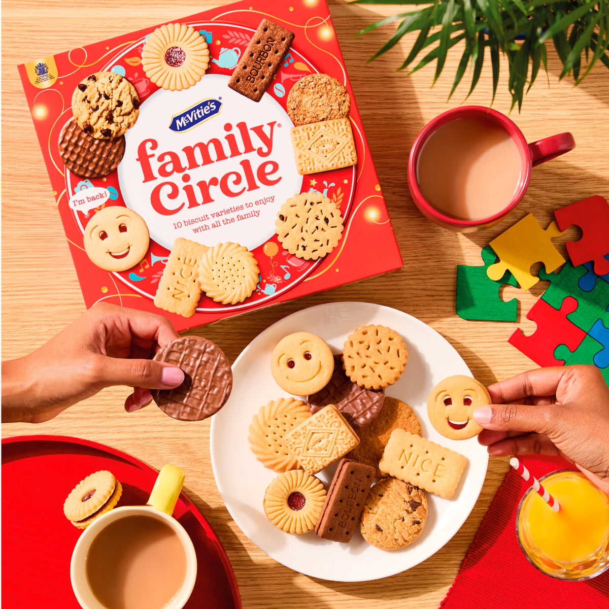 McVitie's Family Circle 10 Biscuits 400g — image 3