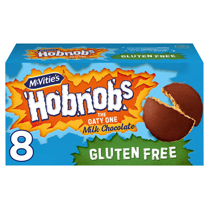 McVitie's Gluten Free Milk Chocolate Hobnobs Biscuits 150g — image 1